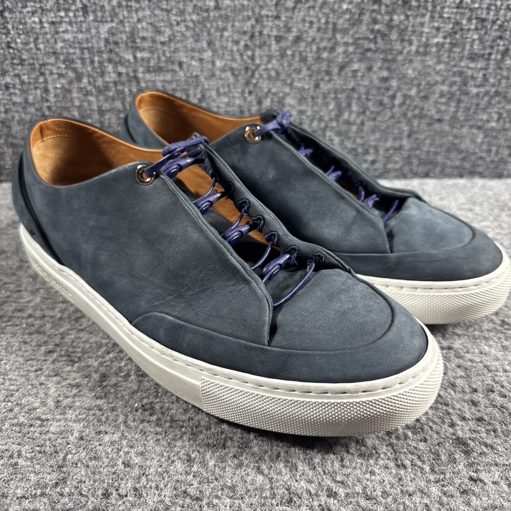 GRAND VOYAGE Los Angeles Italian Blue Suede Sneaker Shoes, sz 8 - RUNS SMALL‎